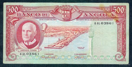 Ангола 500 эскудо 1962 год.