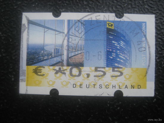 Германия 2008 автоматная марка хорошее гашение