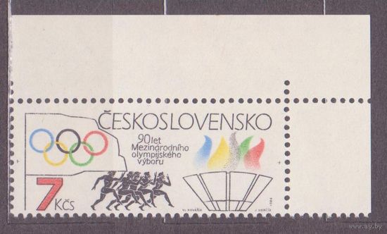 Чехословакия. 90 ЛЕТ ОЛИМПИЙСКИМ ИГРАМ. 1984** спорт (АПР