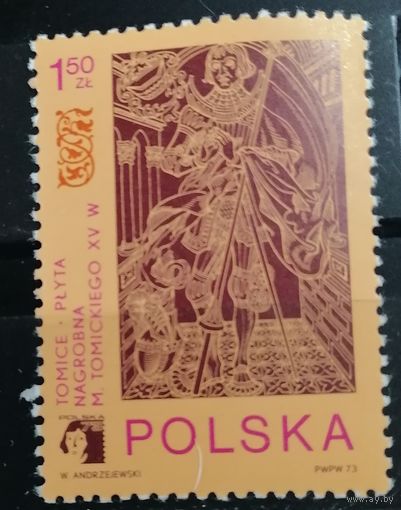 Польша 1973 Надгробная плита М. Томицкого