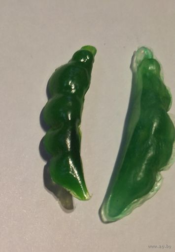 Елочные мини игрушки Стручок из набора Малютка