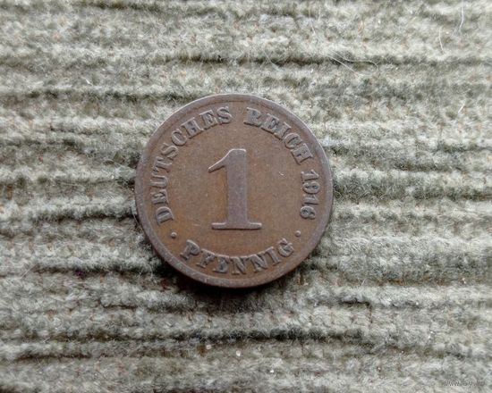 Werty71 Германия 1 пфенниг 1916 A