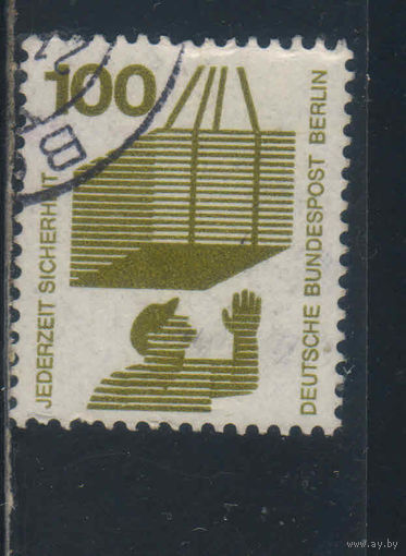 Западный Берлин 1971 Вып Техника безопасности Стандарт #410