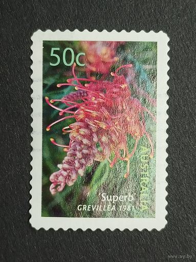 Австралия 2003. Цветы. Австралийские сорта. Гревиллея Великолепная