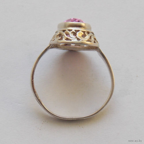 Перстень с клеймом 875  Диаметр 19 мм