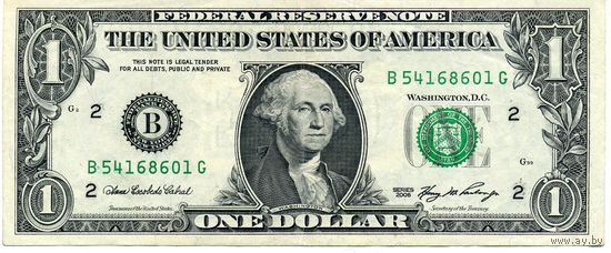 1 доллар 2006 B Цена за шт.