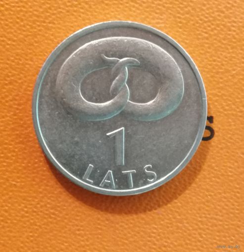 Латвия 2 Республика, 1 лат 2005 г., "КРЕНДЕЛЬ",  KM# 66