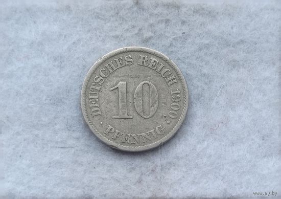 Werty71 Германия 10 пфеннигов 1900 А