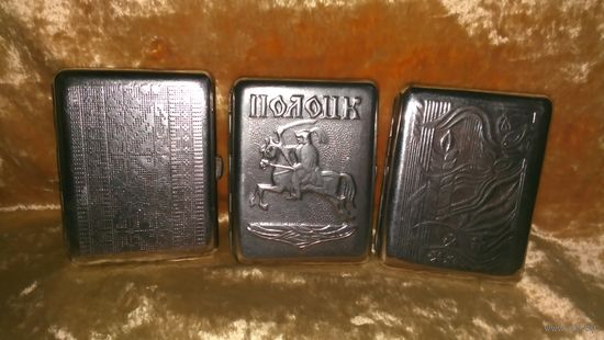 Портсигары ссср, портсигар 2 шт