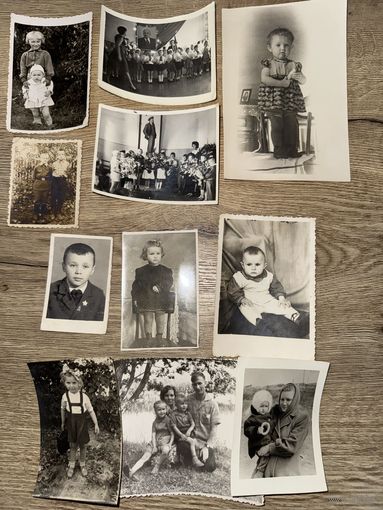 Фото 1950-е годы.дети.цена за все.