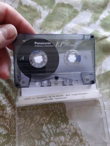 Кассета Panasonic EP90. Зарубежная сборка.