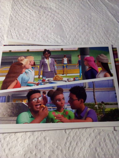 Наклейки Барби 2021 год. 126