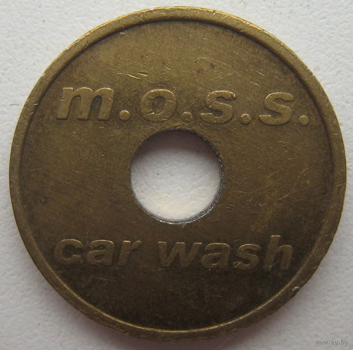 Жетон моечный m.o.s.s. car wash