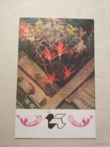 Карманный календарик.1991 год