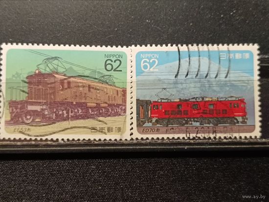 Япония, 1990. Электровозы, полная серия
