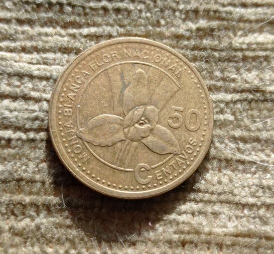 Werty71 Гватемала 50 сентаво 1998