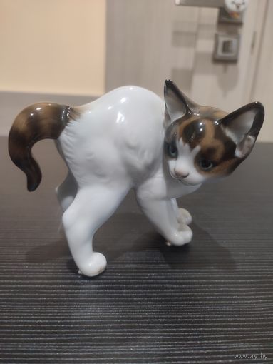 Статуэтка котенок rosenthal в реставрацию