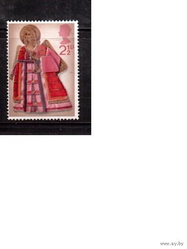 Великобритания-1972(Мих.606) , * (без клея),