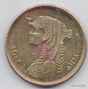 АРАБСКАЯ РЕСПУБЛИКА ЕГИПЕТ 50 ПИАСТРОВ 2008 г