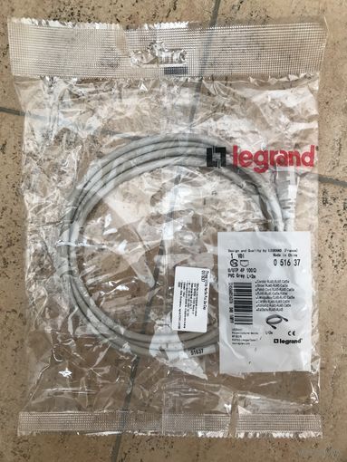 Патч-корд RJ45 Cat5e 2 метра Legrand, 25 шт.