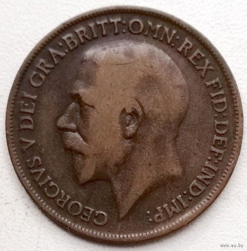 Великобритания 1 пенни 1917