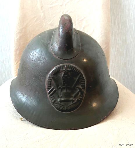 ВСе лоты с рубля.Каска,шлем пожарный,СССР 50-60- е г.г.Эмблема!