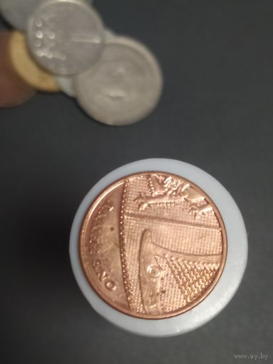 1 пенни Великобритания 2010 года лот 40