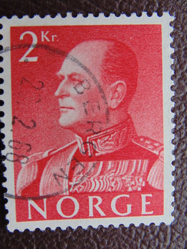 Норвегия 1958 г. Король Олаф V.