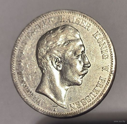 3 марки 1909 Вильгельм