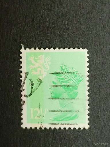 Великобритания 1982. Региональные почтовые марки Шотландии. Королева Елизавета II
