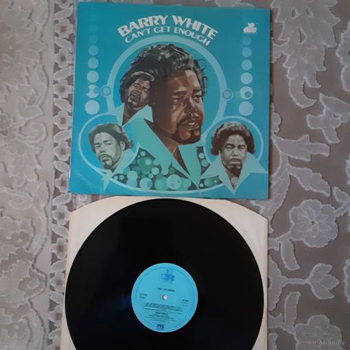 BARRY WHITE - 1974 - CAN'T GET ENOUGH (UK) LP