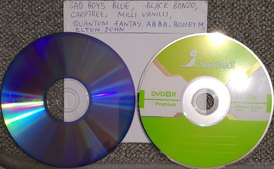 DVD MP3 дискография ABBA & Solo Projects, BONEY-M, CHILLY, GILLA, BAD BOYS BLUE, BLACK BONZO,CARPTREE, MILLI VANILLI, QUANTUM FANTAY - 2 DVD (DVD-9 + DVD-5)