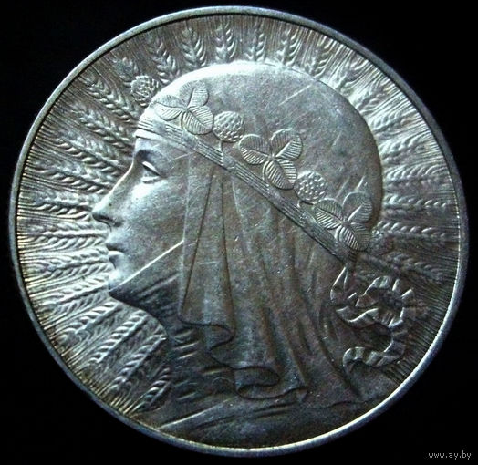 5 злотых 1933 (5) блеск, превосходное коллекционное состояние!!