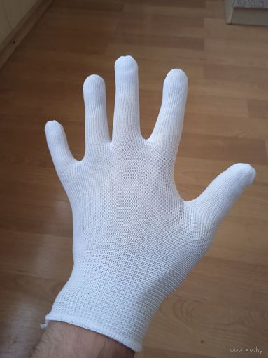 Перчатки белые ювелирные