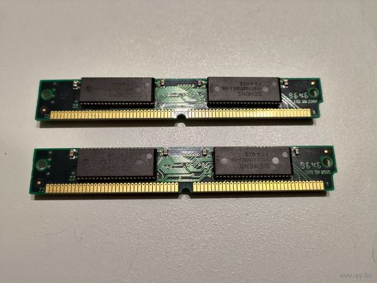 Память SIMM 72 pin EDO DRAM 2 x 8 MB