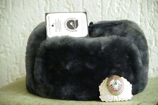 Шапка ушанка  Р. 58  РБ   ( в использовании не была )