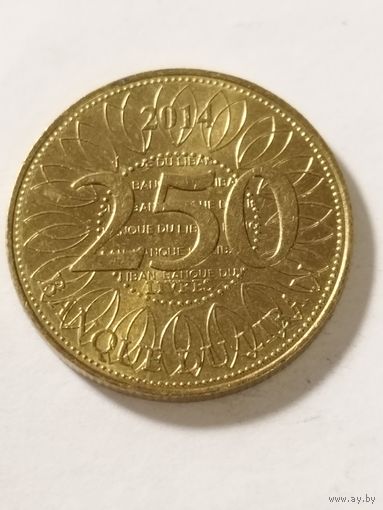 Ливан 250 ливров 2014