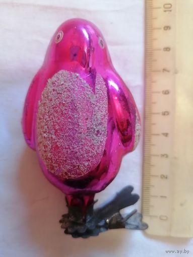 Ёлочная игрушка на прищепке СССР 0048