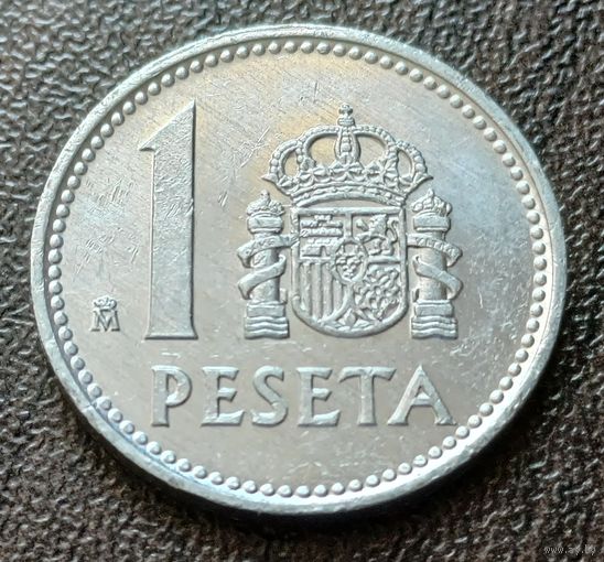 Испания 1 песета, 1989    ( 1-12-7 )