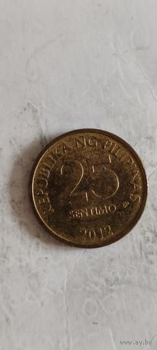 Филиппины 25 сентимо 2012