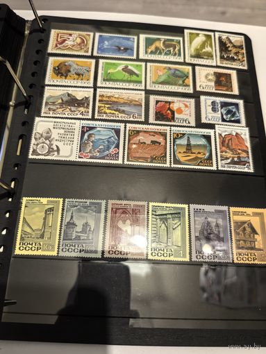 Лот чистых марок СССР 1968 год 2