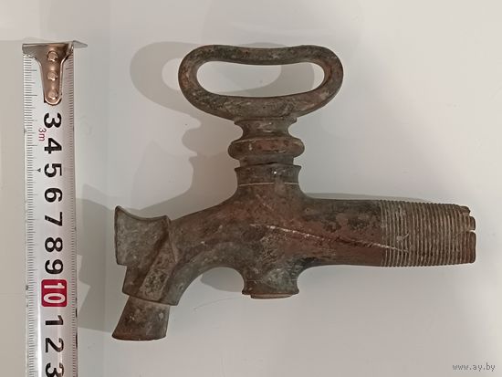 Кран бочковой старинный