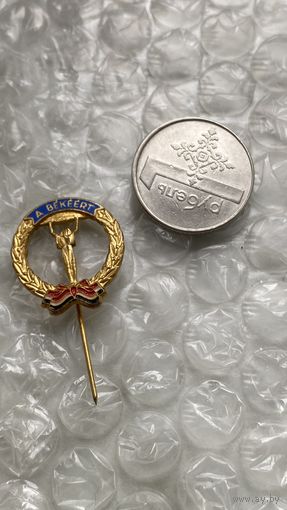 Значок Венгрия, статуя свободы в Будапеште