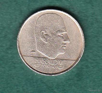Монета Норвегия 10 крон 1995