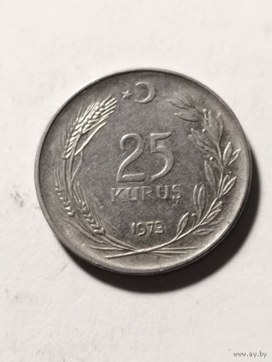 Турция 25 куруш 1973