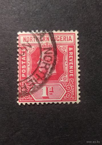 Великобритания\363с\ Северная Нигерия 1912 г. король
