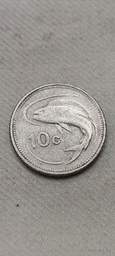 Мальта 10 цент 1998