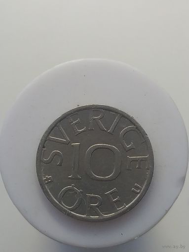10 эре Швеция 1981 год лот 43