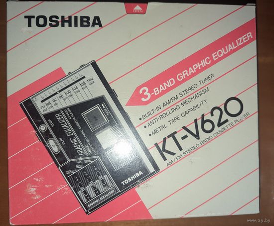Кассетный плеер Toshiba KT-V620