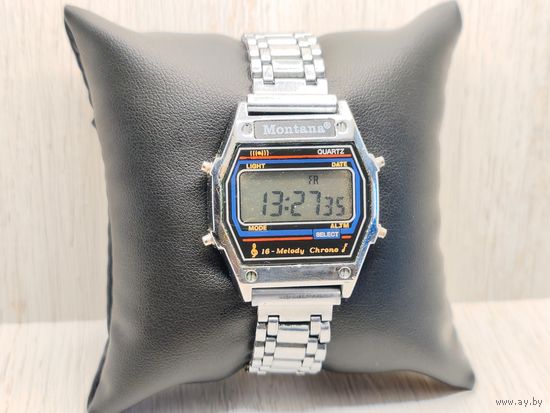 Оригинальные кварцевые часы Montana на браслете. Разумная МПЦ.